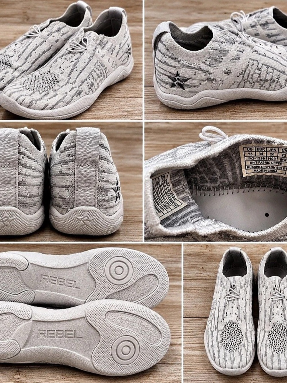 Girls Rebel Cheer Shoes | Sz 3